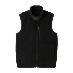 New Muji Chaleco de forro polar de poliéster reciclado para hombre