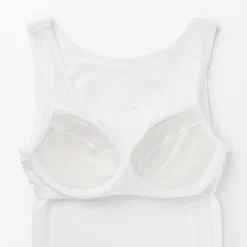Hot Muji Chaleco de soporte suave y elástico de lyocell para mujer