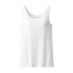 Hot Muji Chaleco de soporte suave y elástico de lyocell para mujer