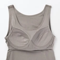 Hot Muji Chaleco de soporte suave y elástico de lyocell para mujer