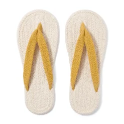 Hot Muji Chanclas de estar por casa de mezcla de algodón