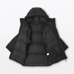 Online Muji Chaqueta con capucha de plumón para hombre