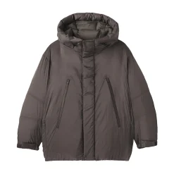 Online Muji Chaqueta con capucha de plumón para hombre