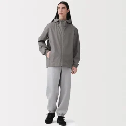 Best Muji Chaqueta con capucha impermeable para hombre