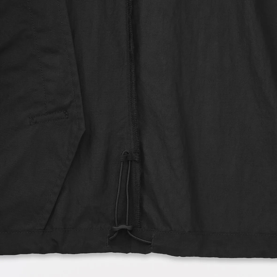 Muji Chaqueta con capucha plegable e impermeable para mujer
