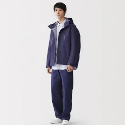 Clearance Muji Chaqueta con capucha repelente al agua y transpirable para hombre
