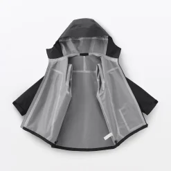 Clearance Muji Chaqueta con capucha repelente al agua y transpirable para hombre