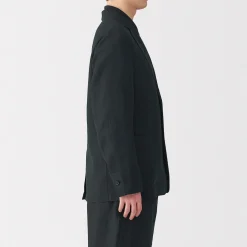 Clearance Muji Chaqueta de lino para hombre