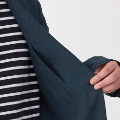 Clearance Muji Chaqueta de lino para hombre