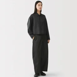 New Muji Chaqueta de lino para mujer
