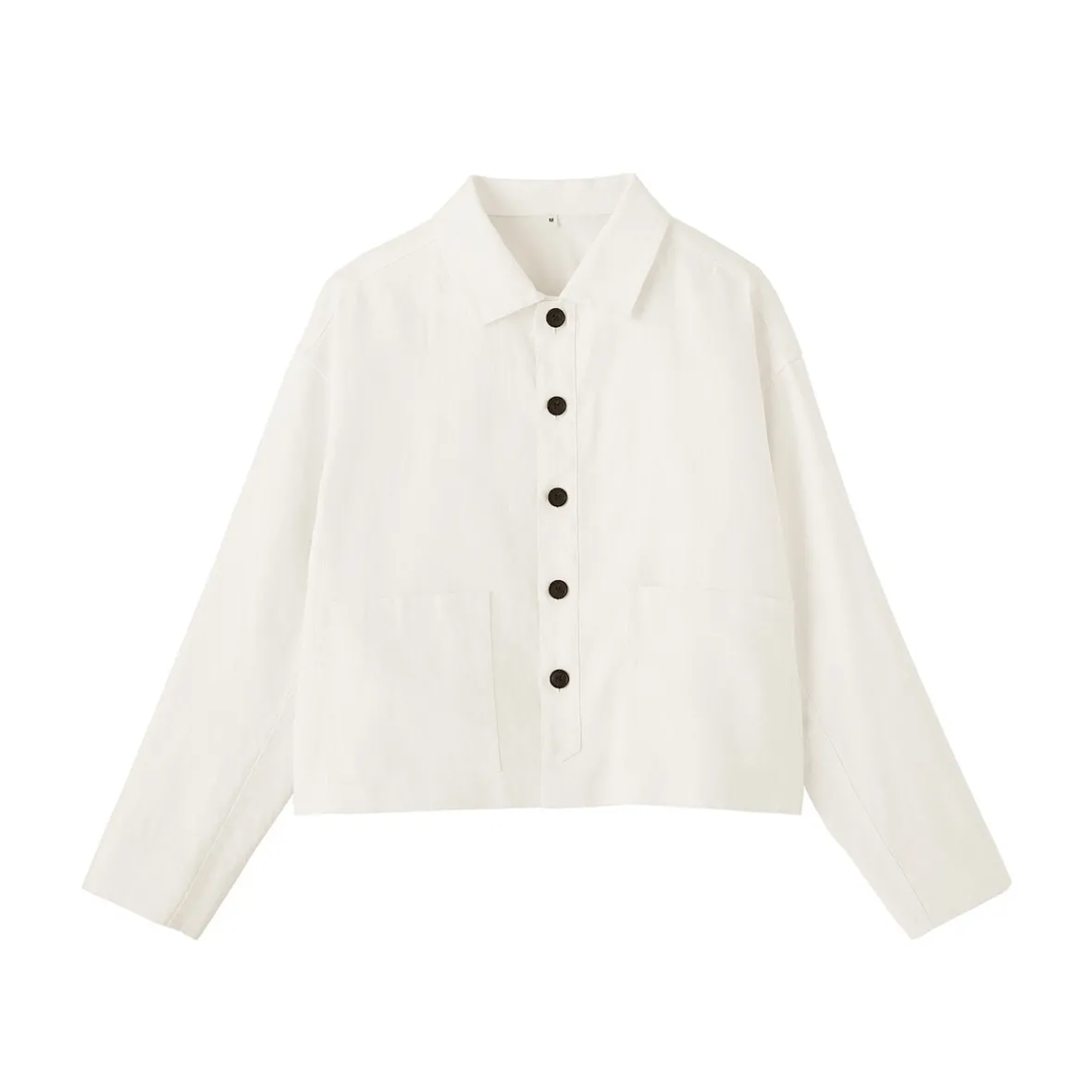 New Muji Chaqueta de lino para mujer