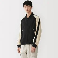 Discount Muji Chaqueta de mezcla de rayón para hombre