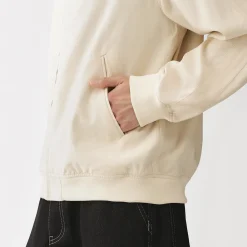 Discount Muji Chaqueta de mezcla de rayón para hombre