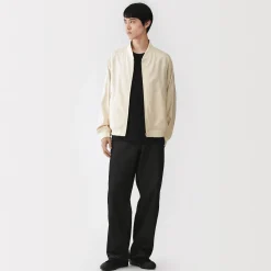 Discount Muji Chaqueta de mezcla de rayón para hombre
