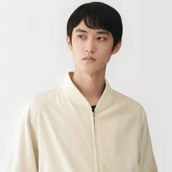 Discount Muji Chaqueta de mezcla de rayón para hombre