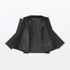Online Muji Chaqueta de pana con cuello alto repelente al agua para mujer