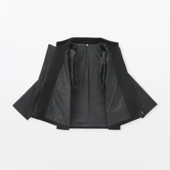 Online Muji Chaqueta de pana con cuello alto repelente al agua para mujer