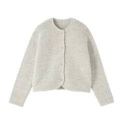 Sale Muji Chaqueta en textura bouclé de mezcla de algodón para mujer