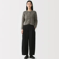 Sale Muji Chaqueta en textura bouclé de mezcla de algodón para mujer