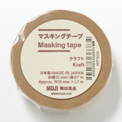 Discount Muji Cinta adhesiva kraft ‐ 15 mm, 7 m