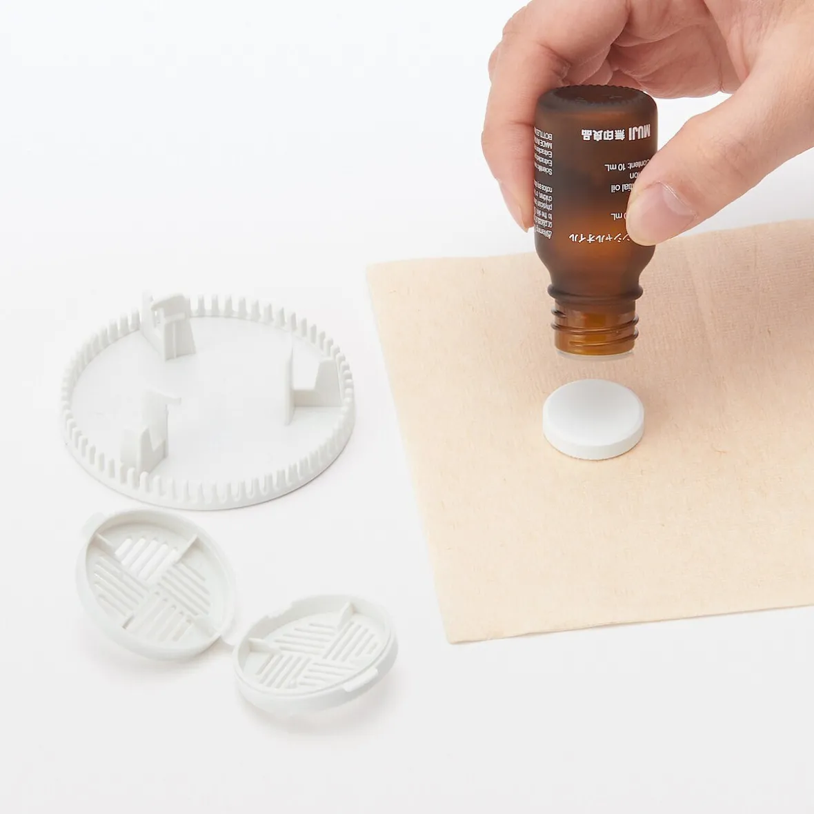New Muji Circulador de aire oscilante con difusor de aroma