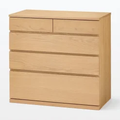 Clearance Muji Cómoda de roble
