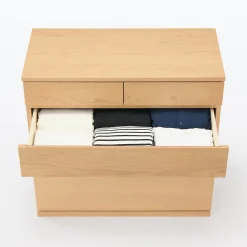 Clearance Muji Cómoda de roble