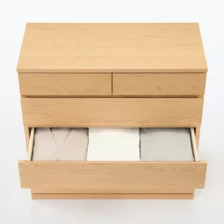 Clearance Muji Cómoda de roble