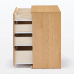 Clearance Muji Cómoda de roble