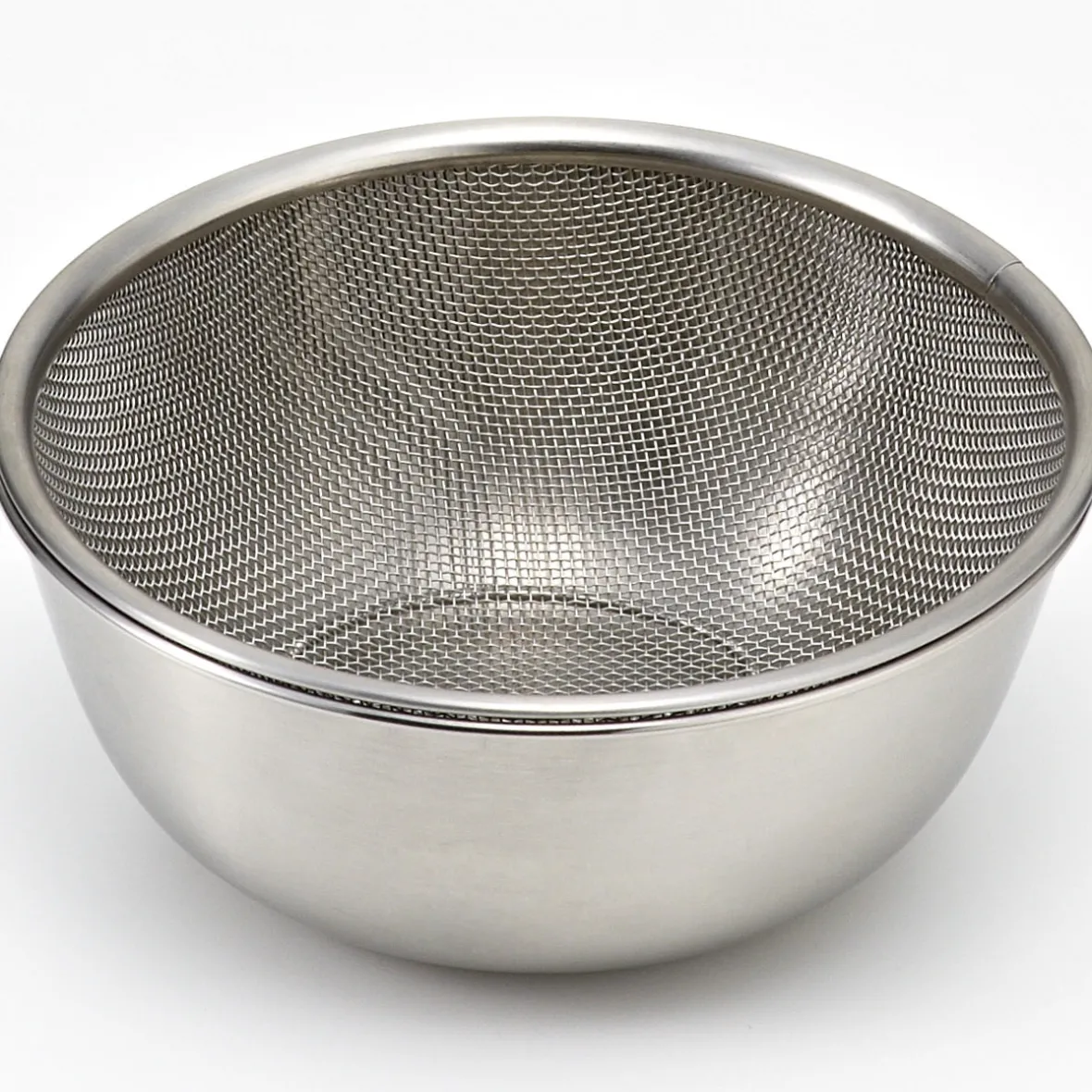 Muji Colador de acero inoxidable