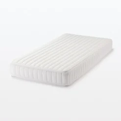 Clearance Muji Colchón de muelles ensacados de alta densidad, fácil de voltear ‐ Super King