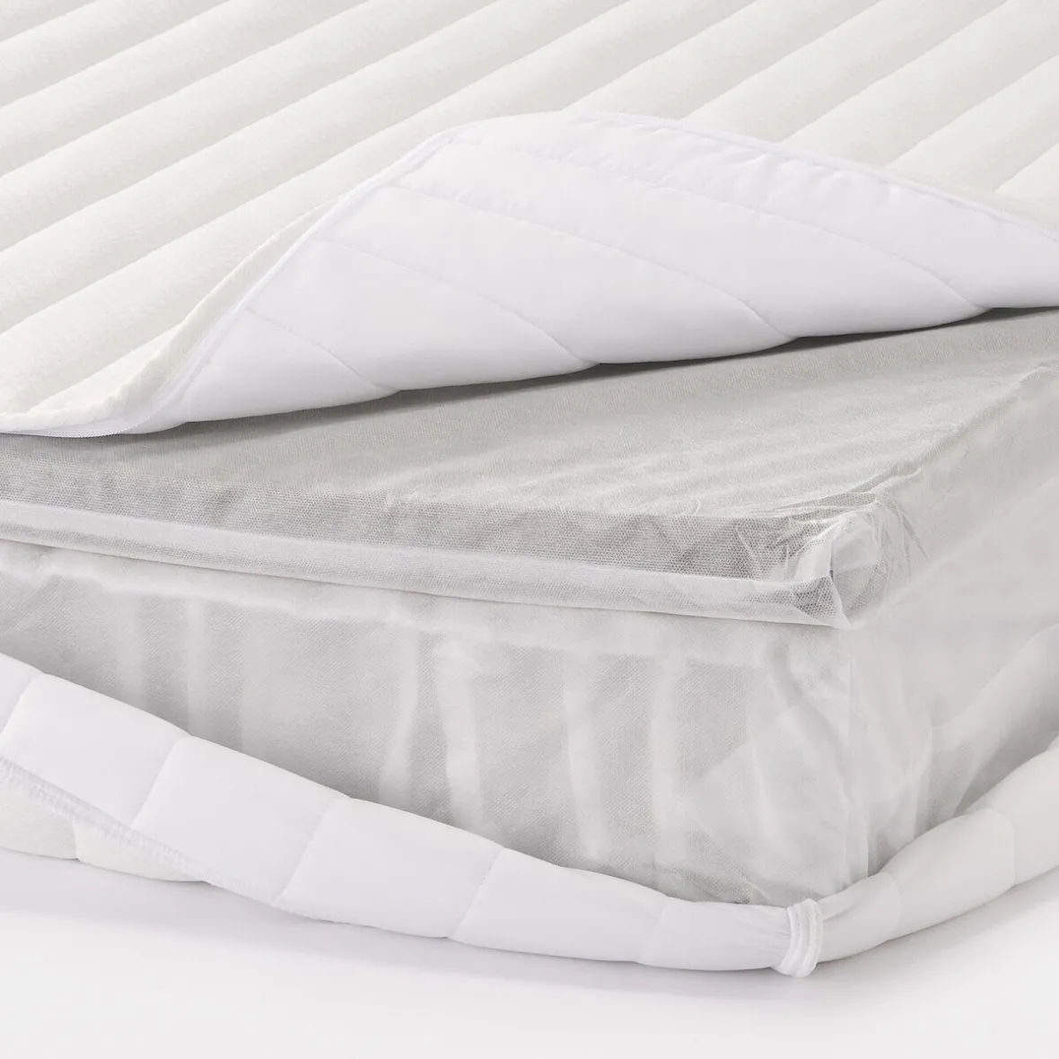 New Muji Colchón de muelles ensacados de alta densidad, fácil de voltear ‐ Doble