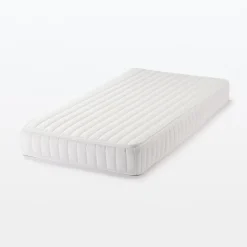 New Muji Colchón de muelles ensacados de alta densidad, fácil de voltear ‐ Doble grande