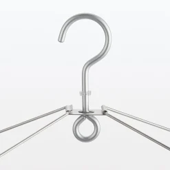 New Muji Colgador Cuadrado de Aluminio Forma de Marco 26 Clavijas