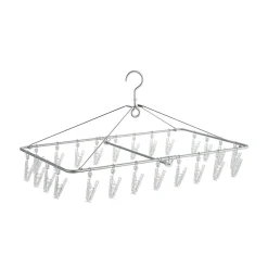New Muji Colgador Cuadrado de Aluminio Forma de Marco 26 Clavijas