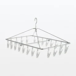 New Muji Colgador Cuadrado de Aluminio Forma de Marco 26 Clavijas