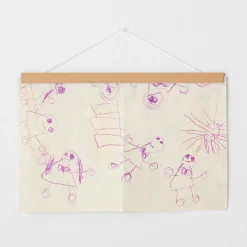 Hot Muji Colgador magnético para póster L