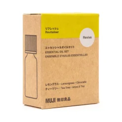 New Muji Conjunto aceites esenciales revitalizantes (Cítricos)