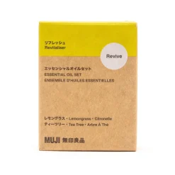 New Muji Conjunto aceites esenciales revitalizantes (Cítricos)