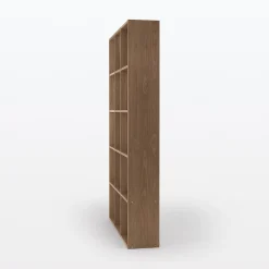 Outlet Muji Conjunto de nogal 5 x 3 estantes