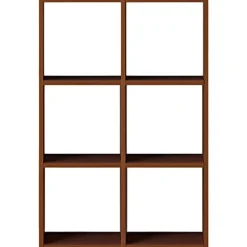 Online Muji conjunto de nogal 3 x 2 estantes