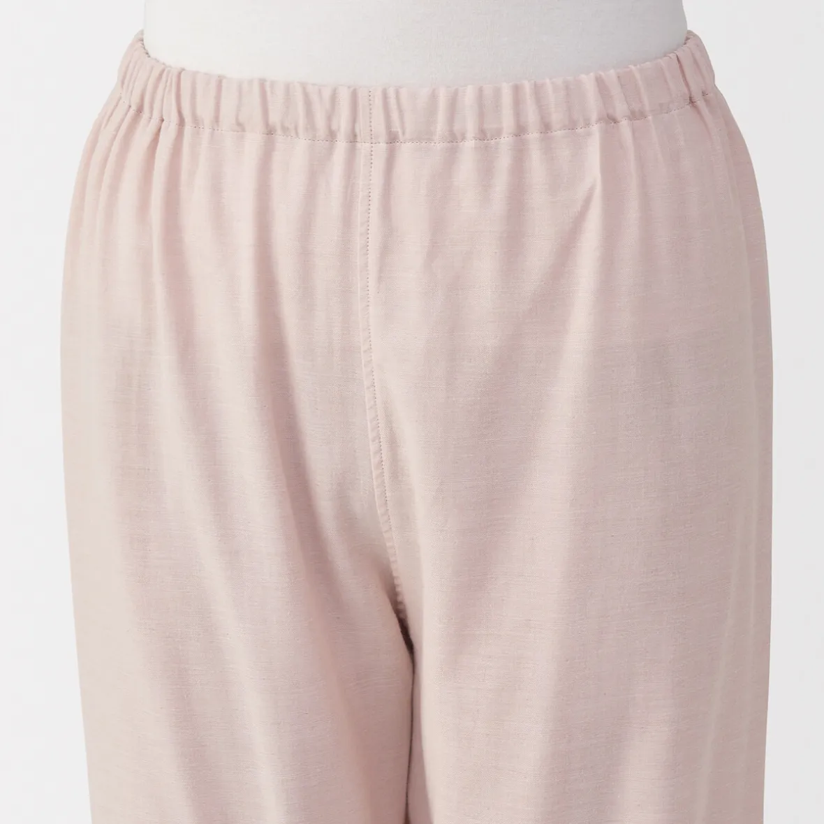 Clearance Muji Conjunto de pijama de manga larga de gasa doble para mujer