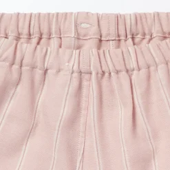 Clearance Muji Conjunto de pijama de manga larga de gasa doble para mujer