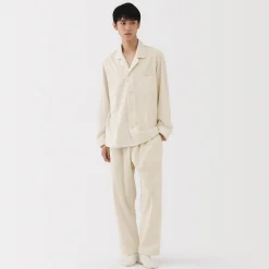 Muji Conjunto de pijama unisex Khadi tejido a mano