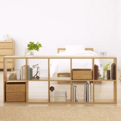 Clearance Muji Conjunto de roble 5 x 2 estantes