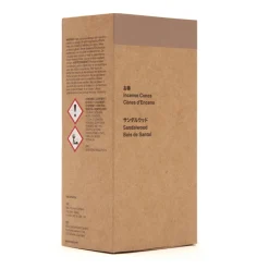 Best Muji Conos de incienso de sándalo - Lote de 20