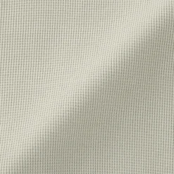 Clearance Muji Cárdigan de punto de algodón y tejido waffle con cuello redondo para mujer