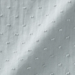 Discount Muji Cárdigan largo de doble gasa con puntos dobby para mujer