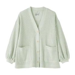 Online Muji Cárdigan largo de punto suelto para mujer