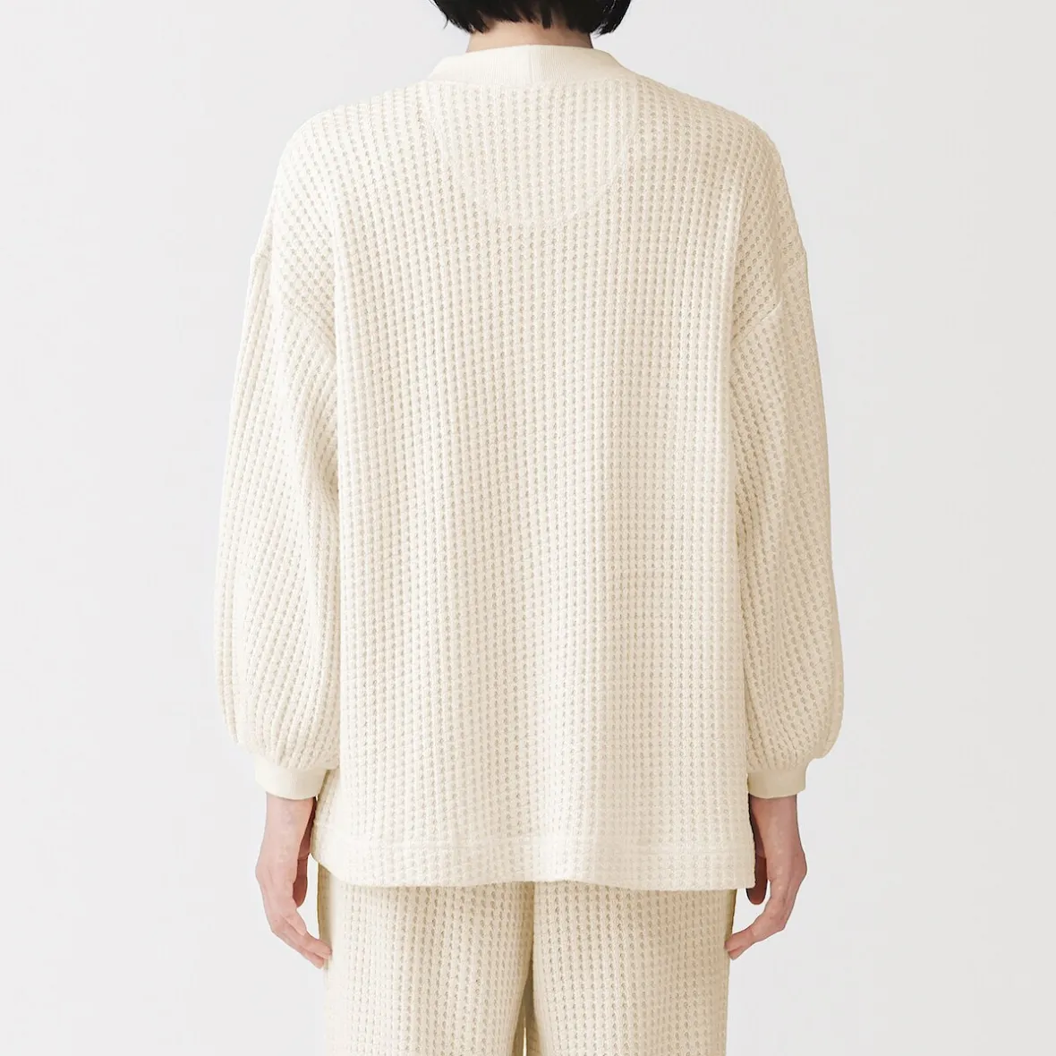 Online Muji Cárdigan largo de punto suelto para mujer